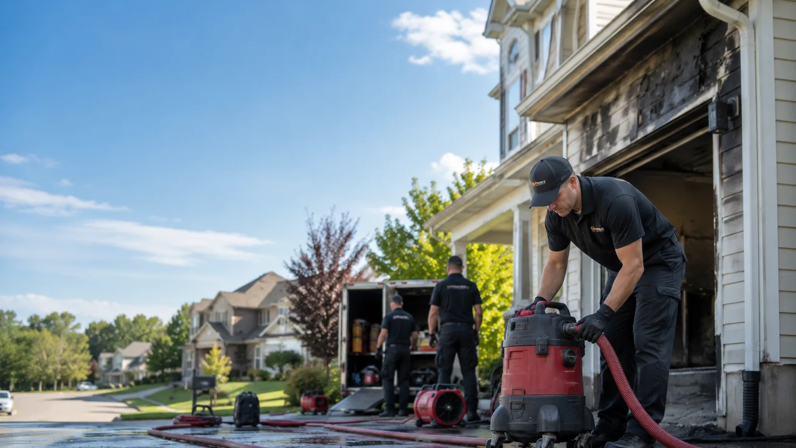 Fire And Smoke Damage Restoration in Logan, KS near me